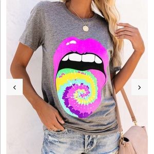 Loopy Tongue Tee